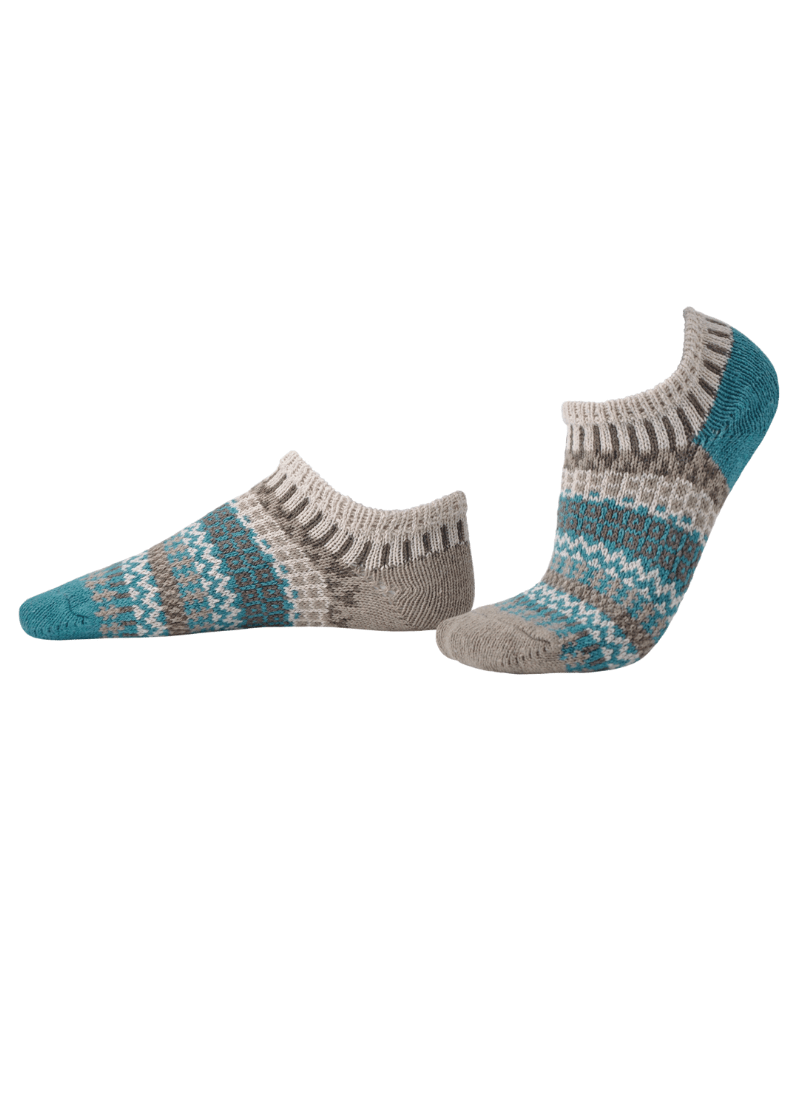 Solmate CUMIN Knitted Ankle Socks Proudly Made USA | These socks are delightfully mismatched & so very comfortable. Classy Cozy Cool Women's Boutique.