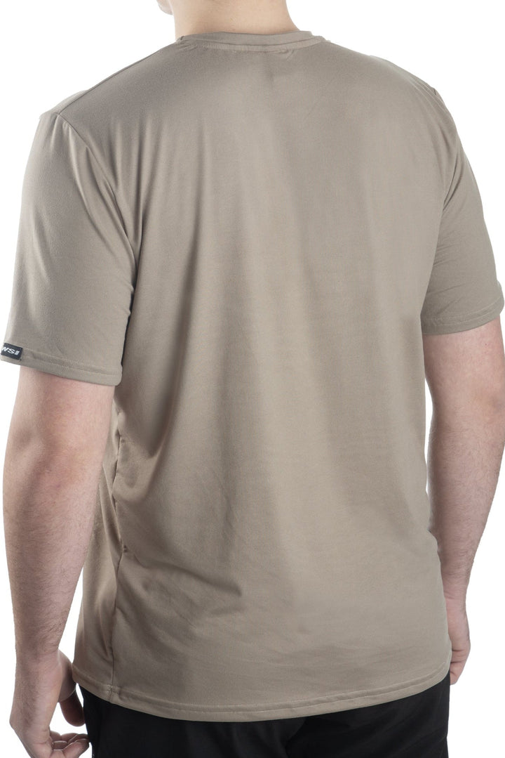 Made in USA. WSI Sportswear Men’s Patriotic Distressed American Flag Graphic SoftTECH™ Tee.  Lightweight, Moisture Wicking