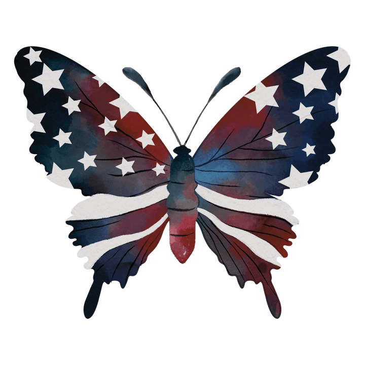 Patriotic Butterfly