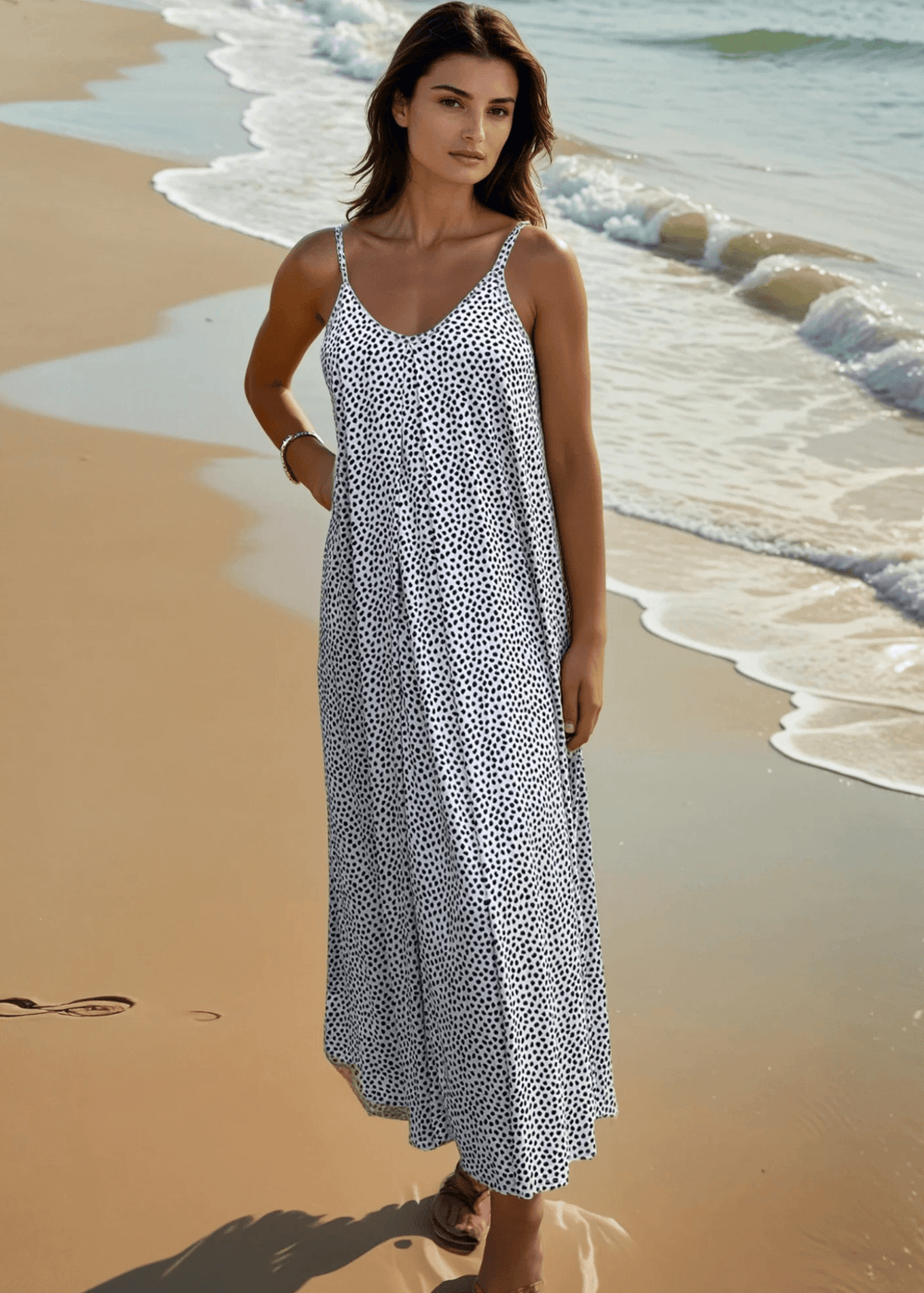 american jersey dress Good American Slinky Jersey Tie Waist Dress