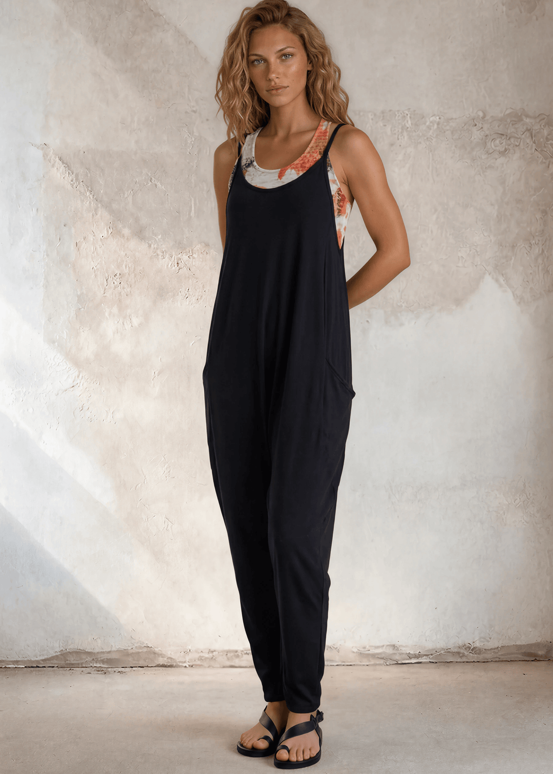 Emmy Romper in Rib Knit Made in USA