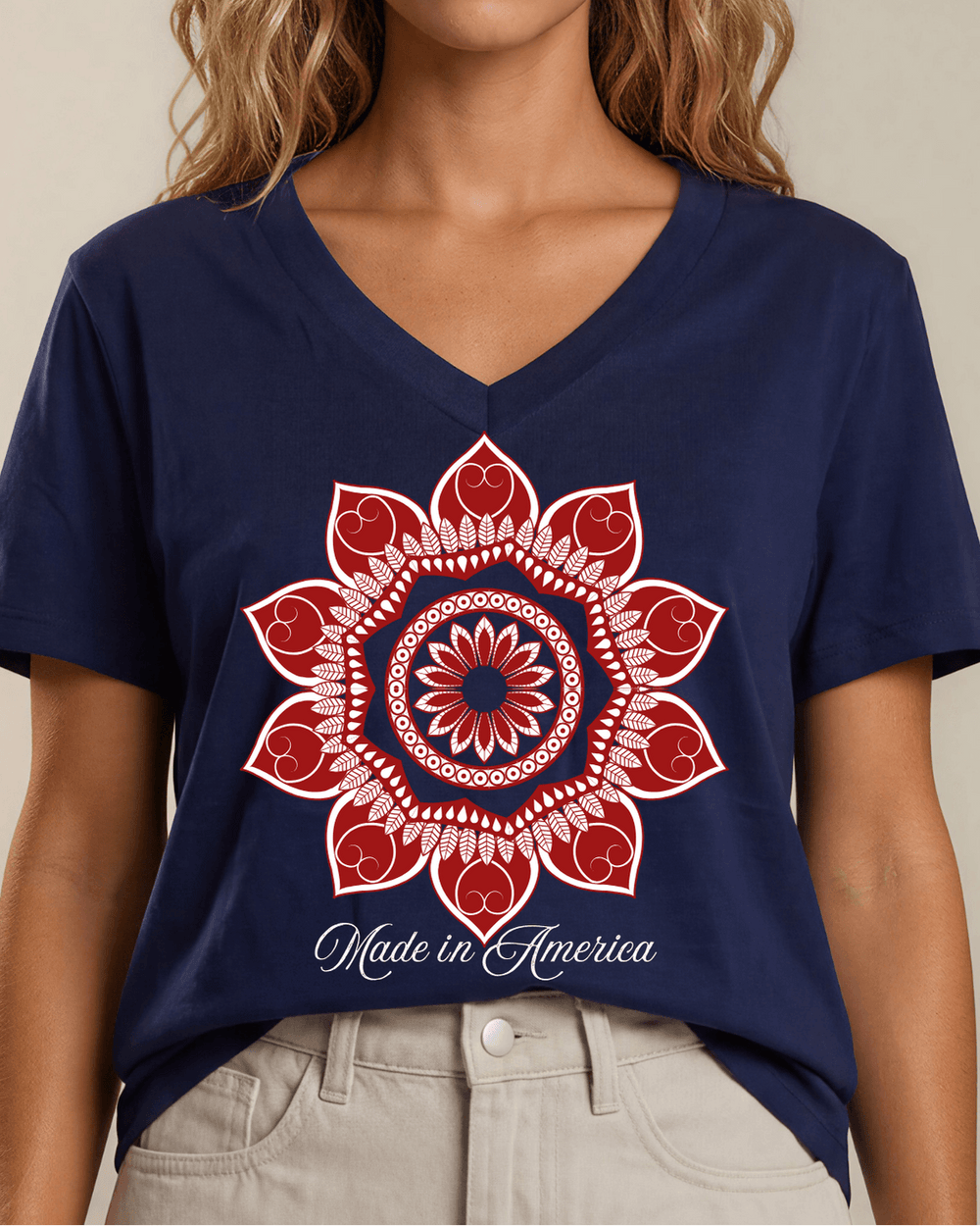 Red Mandala with 