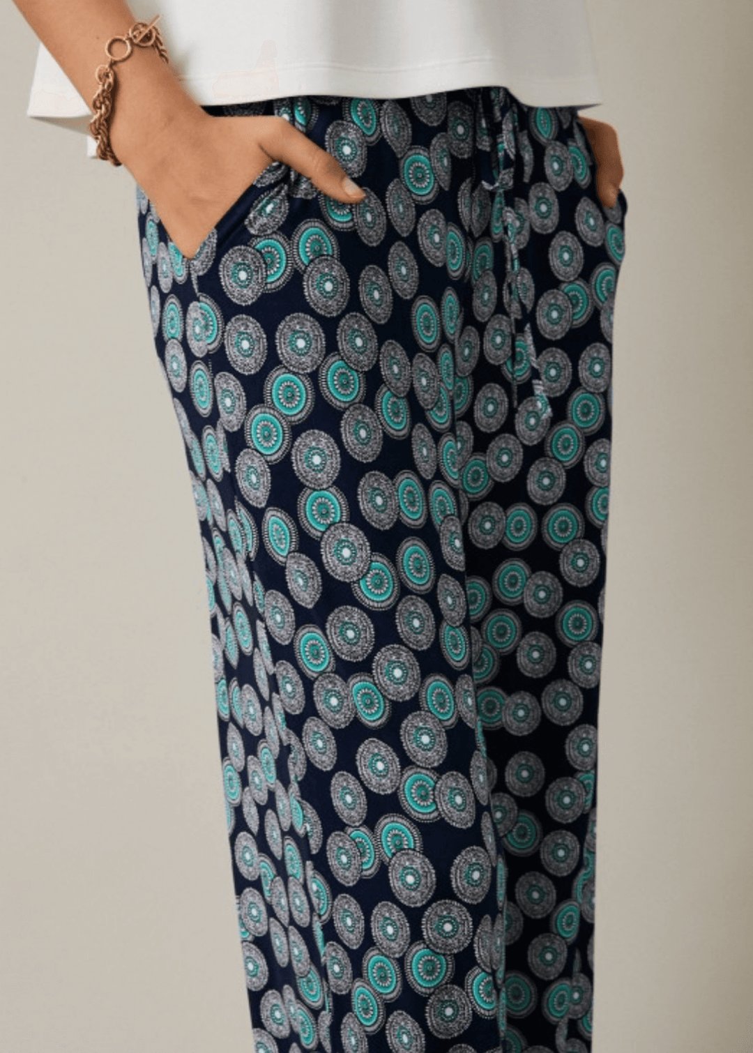 Sand Dollar Seas Drawstring Pants