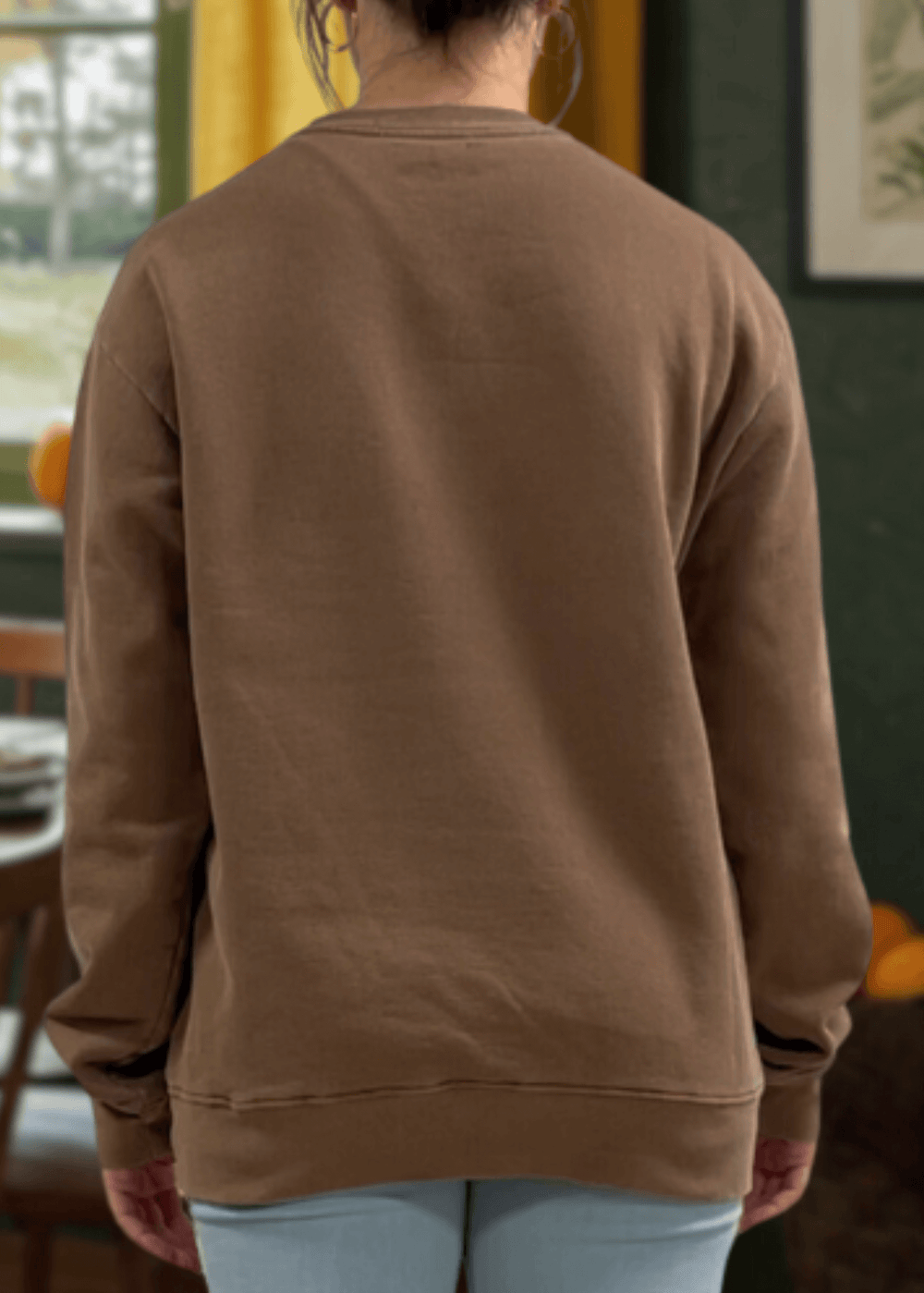 Stay cozy and stylish this Thanksgiving with the Made in USA Be Thankful Turkey Graphic Heavy Cotton Fleece Sweatshirt. Crafted from 100% heavyweight USA cotton in Mocha