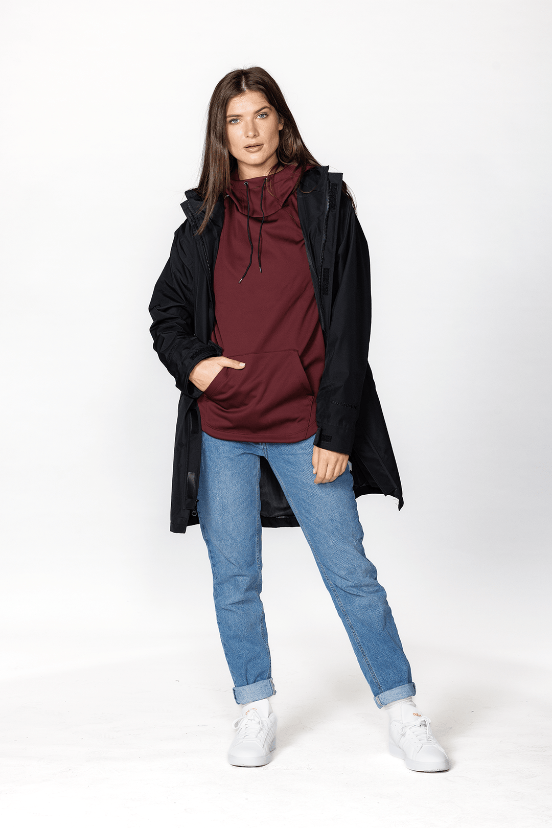 Made in USA Boathouse Unisex Men's Tailwind Hoodie in Burgundy, Crafted from our signature Stretch-Lite™ fabric, this hoodie is naturally breathable and extremely comfortable