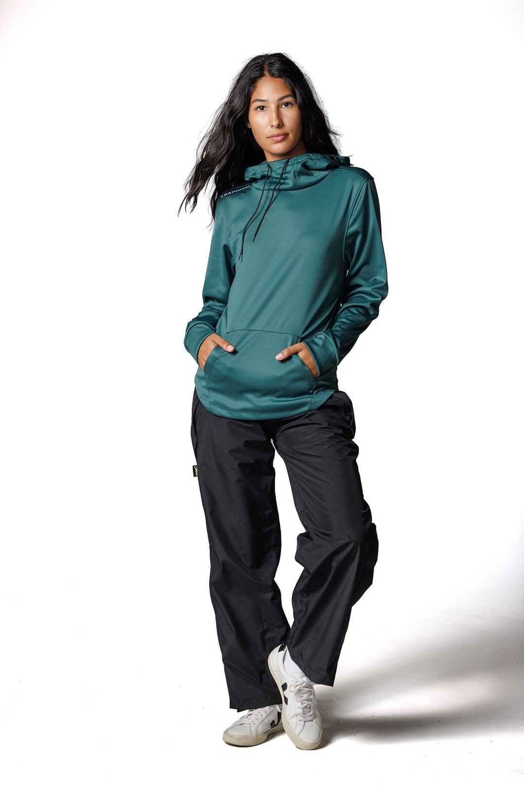 Made in USA Boathouse Unisex Men's Tailwind Hoodie in Hunter Green, Crafted from our signature Stretch-Lite™ fabric, this hoodie is naturally breathable and extremely comfortable