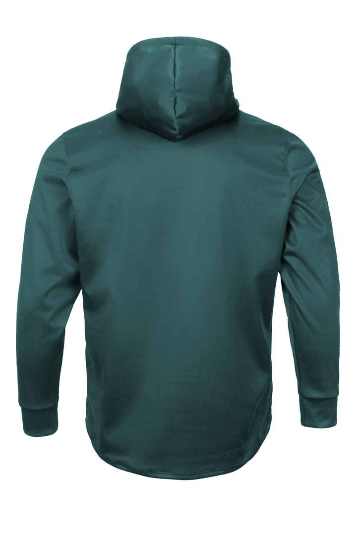 Made in USA Boathouse Unisex Men's Tailwind Hoodie in Hunter Green, Crafted from our signature Stretch-Lite™ fabric, this hoodie is naturally breathable and extremely comfortable