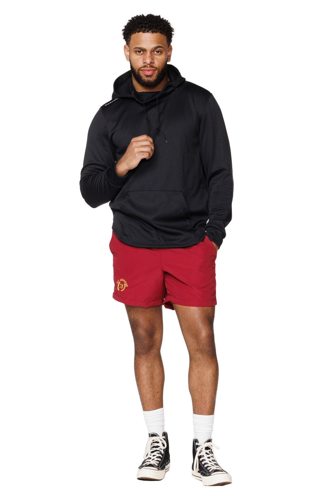 Made in USA Boathouse Unisex Men's Tailwind Hoodie in Black, Crafted from our signature Stretch-Lite™ fabric, this hoodie is naturally breathable and extremely comfortable