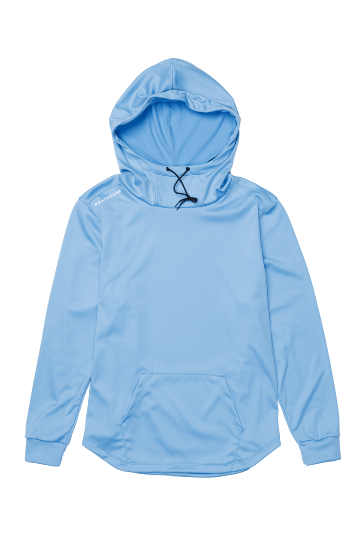 Made in USA Boathouse Unisex Men's Tailwind Hoodie in Victory Blue, Crafted from our signature Stretch-Lite™ fabric, this hoodie is naturally breathable and extremely comfortable
