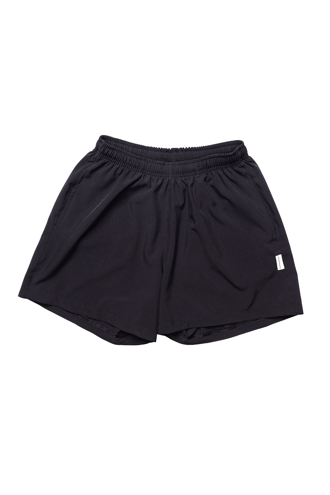 Made in USA Women's Athletic Shorts | Boathouse Journey Shorts 2.0 | 4-way stretch & moisture-wicking fabric, Mesh pocket bottoms for drainage when underwater Hidden zippered pocket Elastic waistband Metal-tipped drawcord Welt back pocket that fits an iPhone | FIT+ Shell - 94% polyester, 6% spandex Pocket Lining - 100% Polyester Quadstretch technical fabric Woven with a water resistant coating Ultra Lightweight Inseam 4" - Available in Navy, Black and Plum