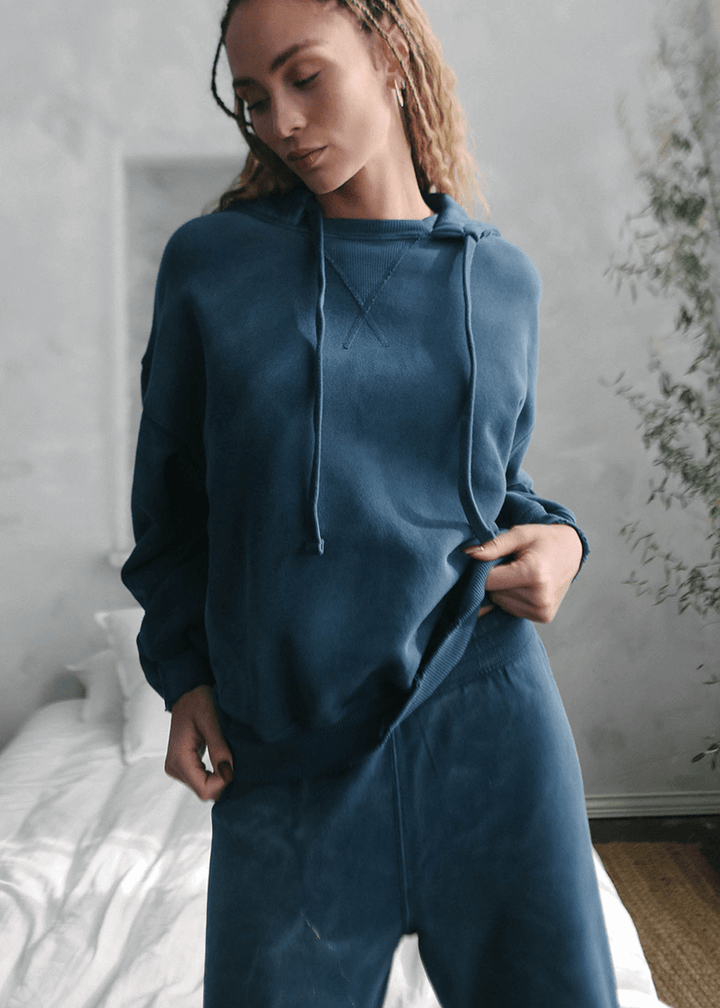 People of Leisure - Your new go to. Our Beverly Hoodie is crafted from 100% Organic Cotton and designed with a vintage aesthetic, making it ultra soft and stylish