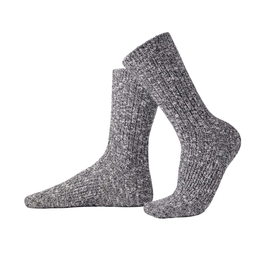 Solmate Socks Cabin Knitted Crew Socks Proudly Made USA | Cabin Socks bring incredible comfort with an outdoorsy look | American Made Clothing