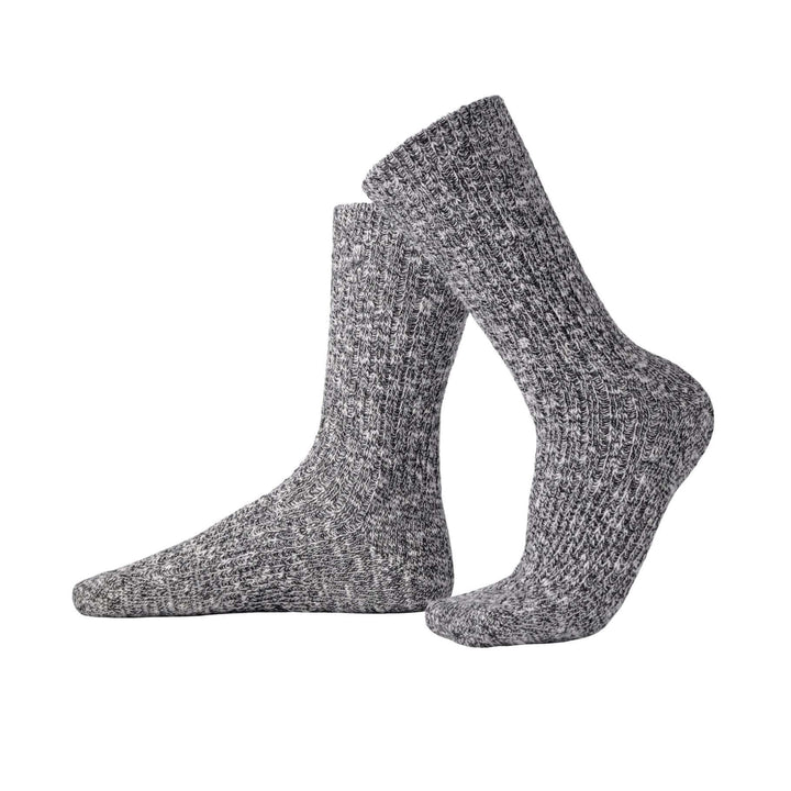 Solmate Socks Cabin Knitted Crew Socks Proudly Made USA | Cabin Socks bring incredible comfort with an outdoorsy look | American Made Clothing