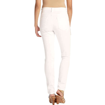 Made in USA, A comfortable classic from Karen Kane, the Zuma Twill Ladies Jean is now even more sleek and slimming with a new cropped cut | Style L82099 | Color: Cream