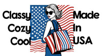  Classy Cozy Cool Women's Made in USA Clothing Boutique.  Logo Image for Home Page.