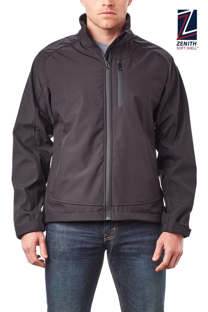 Boathouse Men's Equinox Soft Shell Jacket Made in USA, The perfect all-weather jacket. Water-resistant, breathable, and lightweight, the Equinox Jacket will handle any endeavor with comfort, warmth, and ease. 