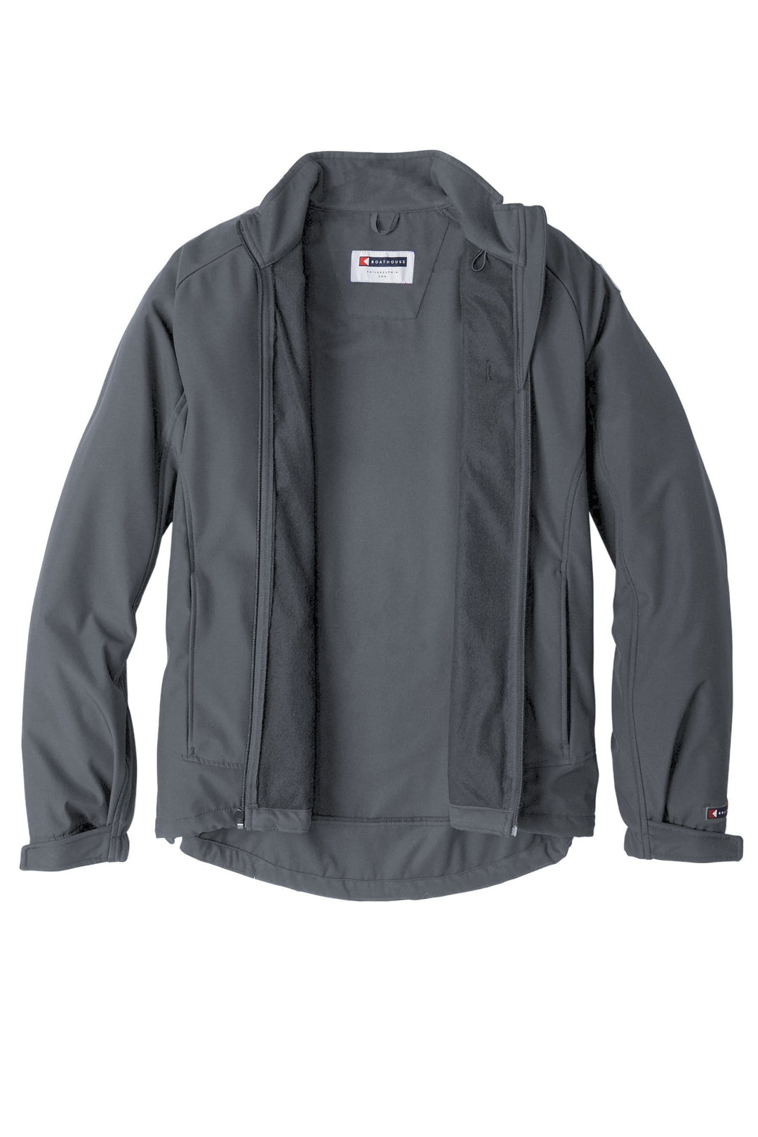 Boathouse Men's Equinox Soft Shell Jacket Made in USA, The perfect all-weather jacket. Water-resistant, breathable, and lightweight, the Equinox Jacket will handle any endeavor with comfort, warmth, and ease. 