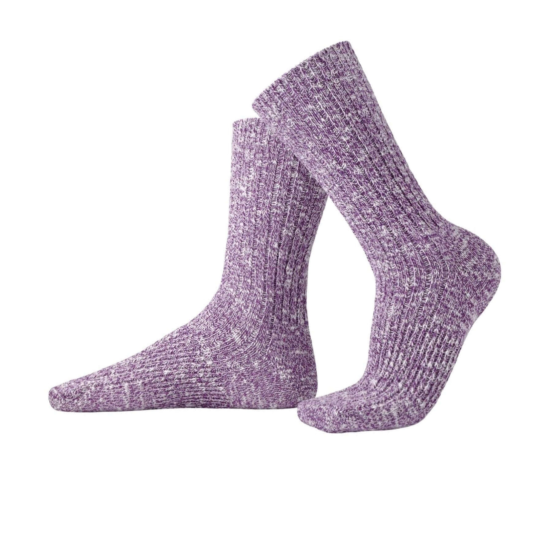 Solmate Socks Cabin Knitted Crew Socks Proudly Made USA | Cabin Socks bring incredible comfort with an outdoorsy look | American Made Clothing