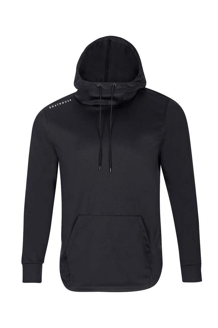 Made in USA Boathouse Unisex Men's Tailwind Hoodie in Black, Crafted from our signature Stretch-Lite™ fabric, this hoodie is naturally breathable and extremely comfortable