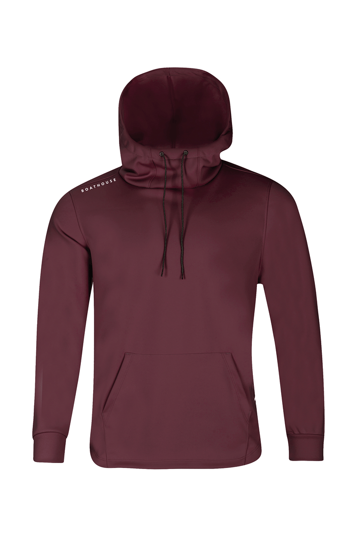 Made in USA Boathouse Unisex Men's Tailwind Hoodie in Burgundy, Crafted from our signature Stretch-Lite™ fabric, this hoodie is naturally breathable and extremely comfortable