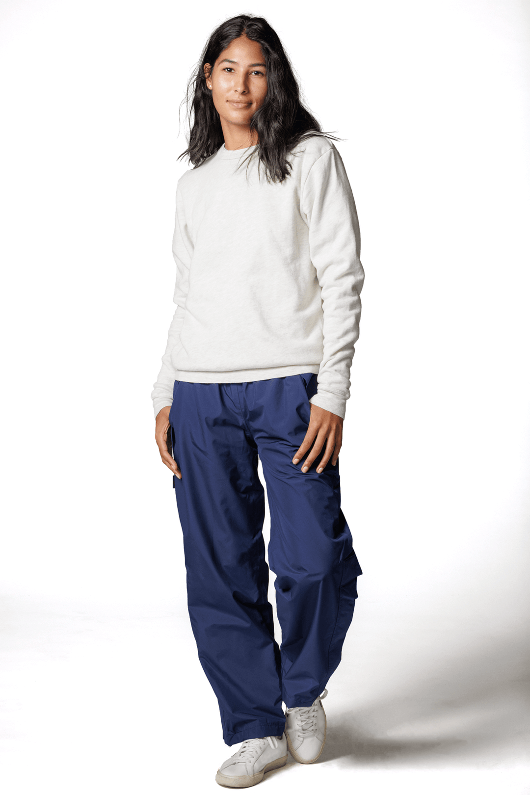 Made in USA BOATHOUSE Women's GORE-TEX® Pants, Waterproof, Breathable, Midweight, Athletic, Outdoor Wear in Black or Navy Blue