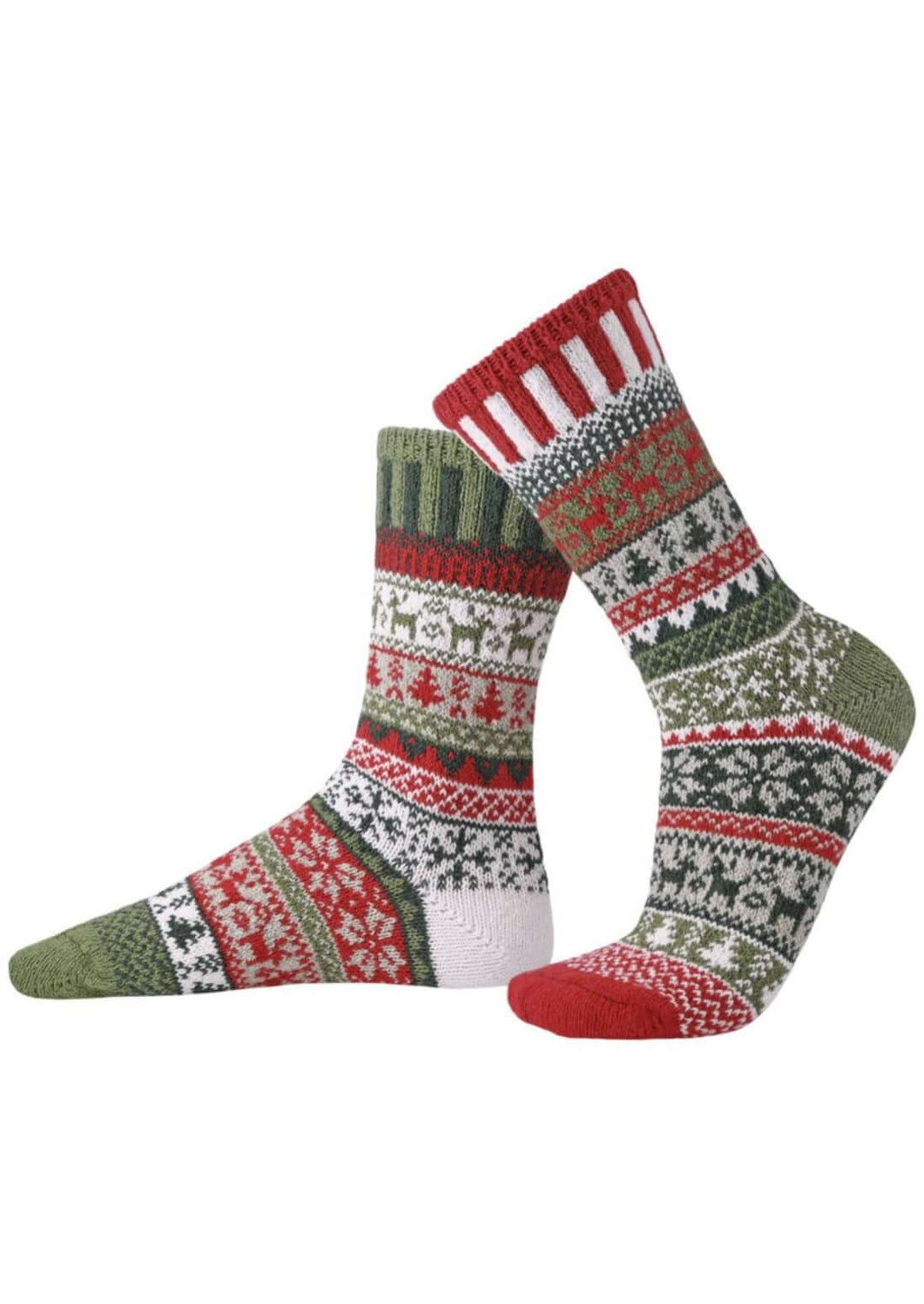 Yuletide Knitted Crew Socks