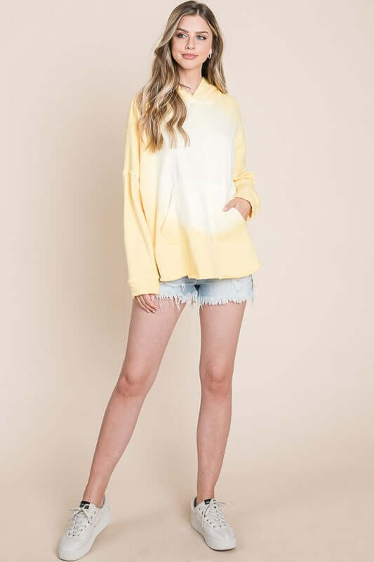 Ladies yellow online sweatshirt