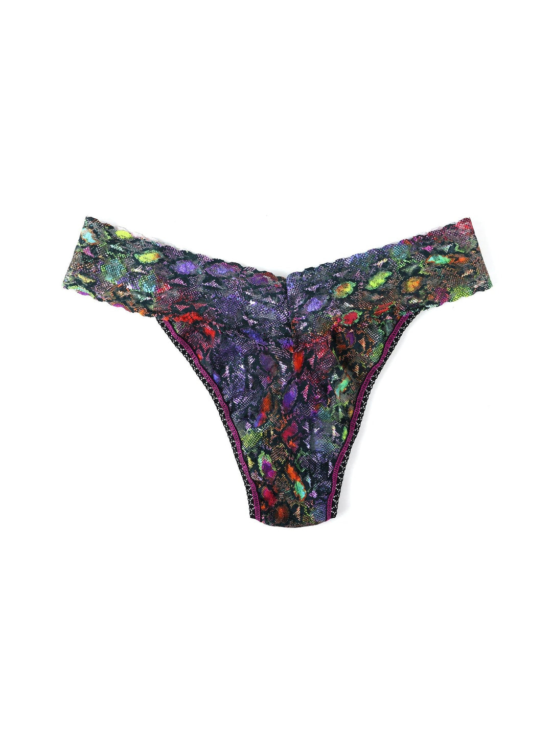 RainBoa Signature Lace Thong by Hanky Panky Made in USA - Clearance Final Sale