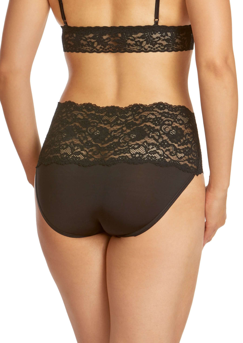 Silky Skin High Rise Panty - Black | Hanky Panky | Style # 8641 |Made in the USA | Classy Cozy Cool Women’s Clothing Boutique