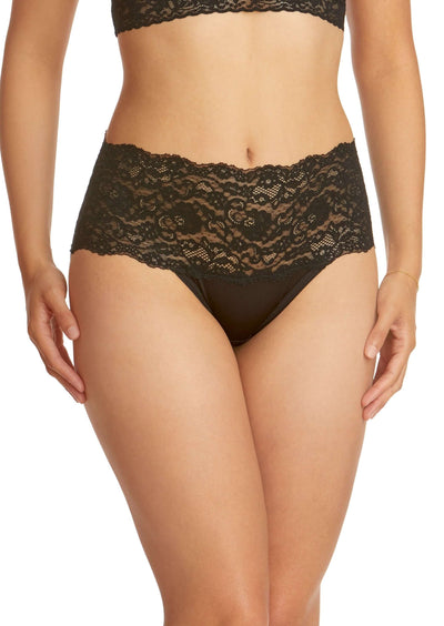 Silky Skin High Rise Panty - Black | Hanky Panky | Style # 8641 |Made in the USA | Classy Cozy Cool Women’s Clothing Boutique